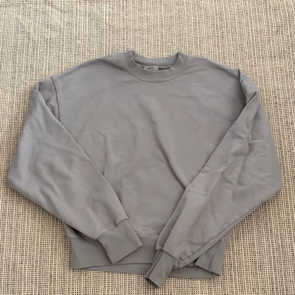 SKIMS the pullover  Sweater in Light Gray